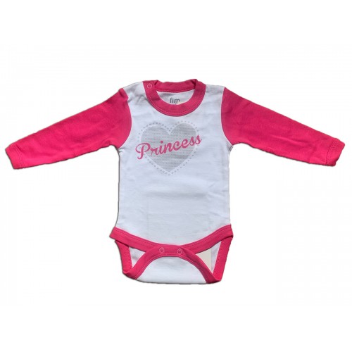 FIM беби боди 100% памук долг ракав печатено (гол.56-92)