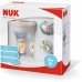 NUK Сет "Magic & Space" (чашка, ланче и цуцла) 6м+