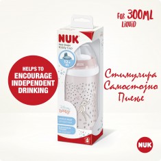 NUK Чашка со Kлунче некапечка "Kiddie Cup - Bambi" (12+ m.)