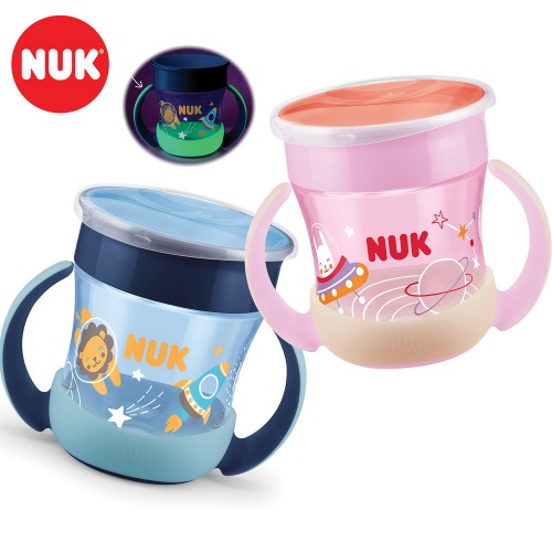 NUK Некапечка Чашка "Mini Magic Cup Glow in the Dark" 160ml (6+мес.)