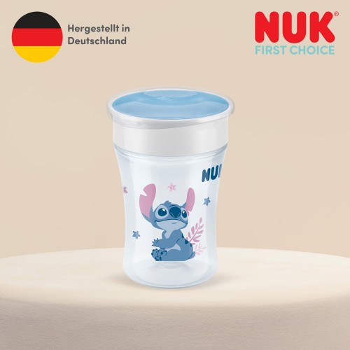 NUK Магична Чаша некапечка 230мл "Magic Cup Disney Stitch" 8m+