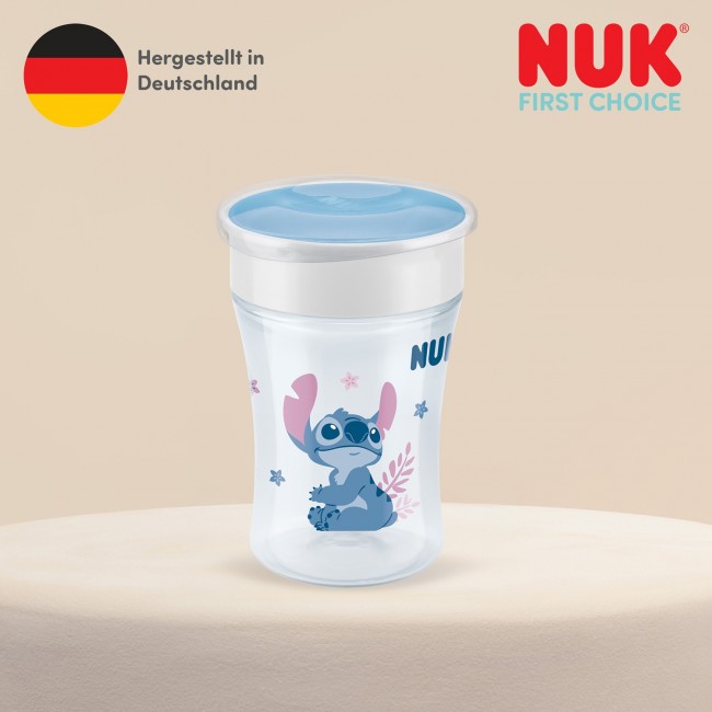 NUK Магична Чаша некапечка 230мл "Magic Cup Disney Stitch" 8m+