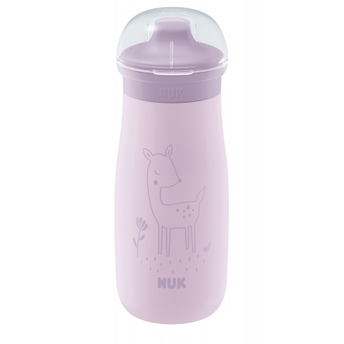 NUK Шишенце некапечко Челично "Mini-Me Sip Stainless Steel" 300ml (9+m.)