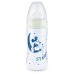 NUK First Choice+ шише ПП 300мл силикон цуцла 6+/M "Night Fluo Disney Mickey" - Temperature Control