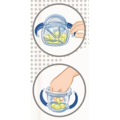 NUK Snack Box Посудa за Храна 