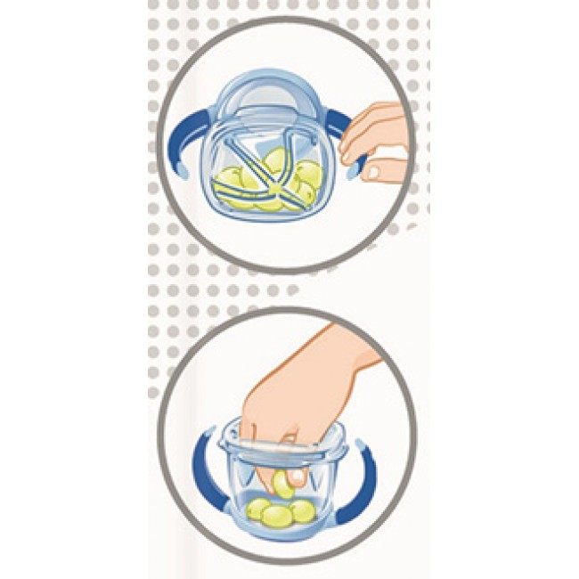 NUK Snack Box Посудa за Храна 