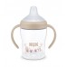 NUK Perfect Match Learner Bottle "Шишенце со Рачки и Некапечко Клунче 150/260ml" 6m+