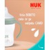 NUK Perfect Match Learner Bottle "Шишенце со Рачки и Некапечко Клунче 150/260ml" 6m+