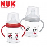 NUK Perfect Match Learner Bottle Disney Mickey "Шишенце со Рачки и Некапечко Клунче 150ml" 6m+