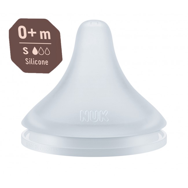 NUK Perfect Match Anti-Colic силиконска Цуцла за шише 2пар./box 0+мес.