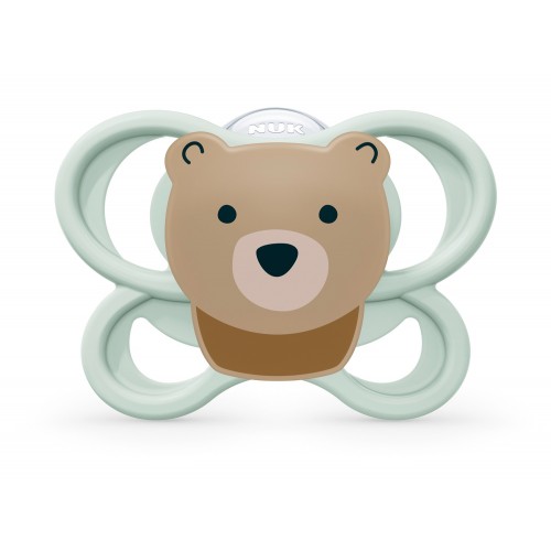 NUK Цуцла Лажалка Анатомска Силикон "AIR" (0-6m)