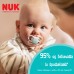 NUK Цуцла Лажалка Анатомска Силикон "AIR" (0-6m)