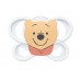 NUK Цуцла Лажалка Анатомска Силикон "AIR Disney Winnie The Pooh" (0-6m)
