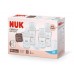 NUK Perfect Match Start Set Шишенца СТАКЛО за бебиња "Rainbow" 0+м