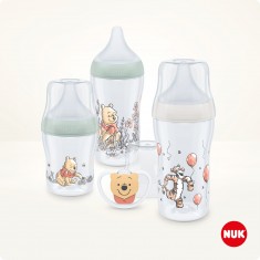 NUK Perfect Match Start Set Шишенца за бебиња "Disney Winnie The Pooh" 0+м