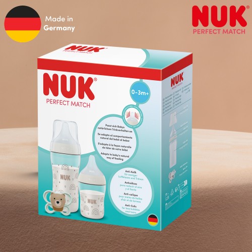 NUK Perfect Match Start Set "Rainbow Small" 0м+