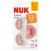 NUK Цуцла Лажалка Анатомска силикон Limited Edition "Signature 2+1 gratis" (0-6mes.)