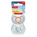 NUK Цуцла Лажалка силикон флуросцентна "SPACE Night" (6+м, 2/box)