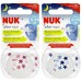 NUK Цуцла Лажалка Флуросцентна силикон "STAR Glow in the Dark" (6-18м.)