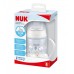 NUK PP First Choice+ шише 150мл со рачки и силикон клунче  - Tempеrature Control (6+мес.)