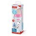 NUK First Choice+ шише ПП 300мл силикон цуцла Flow Control (6-18мес.) - Temperature Control