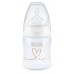 NUK First Choice+ шише ПП 150мл силикон цуцла (0-6мес.) - Temperature Control