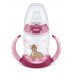 NUK PP First Choice+ шише 150мл со рачки и силикон клунче "Disney Dumbo/Bambi" - Tempеrature Control (6+мес.)