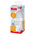 NUK First Choice+ шишенце стакло 120/240мл силикон анатомска цуцла (0+мес). -Temperature Control