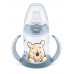 NUK PP First Choice+ шише 150мл со рачки и силикон клунче "Disney Winnie" - Tempеrature Control (6+мес.)