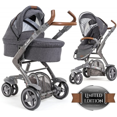 ABC Design Baby Количка со Корпа "3TEC - Street 2in1" 