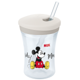 NUK Некапечка Чаша со цевка Action Cup Evolution Mickey Mouse 230мл (12+m)