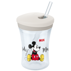 NUK Некапечка Чаша со цевка Action Cup Evolution Mickey Mouse 230мл (12+m)