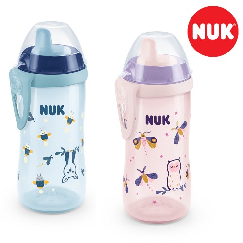 NUK Чашка со Kлунче флуросцентна"Kiddie Cup Glow in the Dark" (12+ m.)