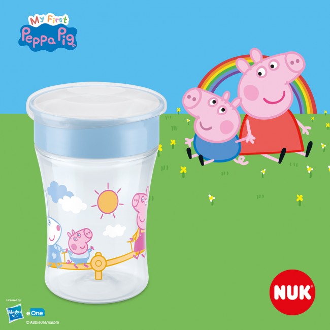 NUK чаша некапечка Magic Cup 230мл "Peppa Pig" (8+м.)