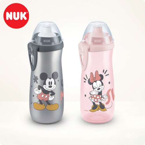 NUK шишенце некапечко "Sports Cup Disney Mickey Mouse" (36+m.)