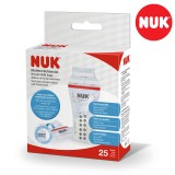 NUK PP Кеси за Мајчино Млеко 25пар. (BPA Free)