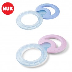 NUK Baby Ладна Глодалка "Teething Ring Set - 2/1"  (3+мес.)