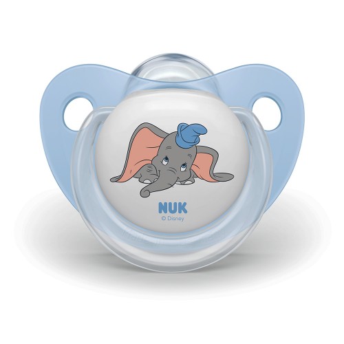 NUK Цуцла Лажалка Анатомска "Disney Dumbo" пакување од 2 цуцли (0+м.)