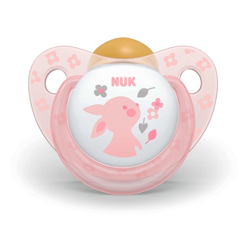 NUK Латекс Цуцла Лажалка "Rose & Blue" (6-18+м.)