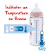NUK First Choice+ шише ПП300мл силикон цуцла  "Winnie The Pooh" (0-6мес.) - Temperature Control