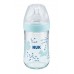 NUK Nature Sense шишенцe Стакло 120/240мл anatomic anti-colic цуцла (0+мес) - Temperature Control