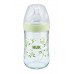 NUK Nature Sense шишенцe Стакло 120/240мл anatomic anti-colic цуцла (0+мес) - Temperature Control