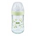 NUK Nature Sense шишенцe Стакло 120/240мл anatomic anti-colic цуцла (0+мес) - Temperature Control