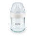 NUK Nature Sense шишенцe Стакло 120/240мл anatomic anti-colic цуцла (0+мес) - Temperature Control