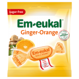 Em-Eukal тврди бонбони од Ѓумбир и Портокал без шеќер 50г.