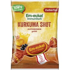 Em-Eukal тврди бонбони со Витамини "Kurkuma Shot" 75г.