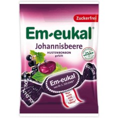 Em-Eukal тврди бонбони без шеќер со Витамин Ц "Црна Рибизлаt" 75г.