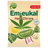 Em-Eukal тврди бонбони Канабис- Лимон без шеќер 75г.