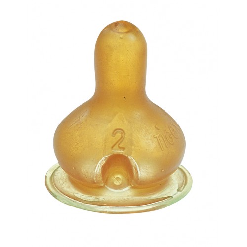 Tigex Цуцла за шише силикон/каучук 2/пак. "Air Control" (0+мес)