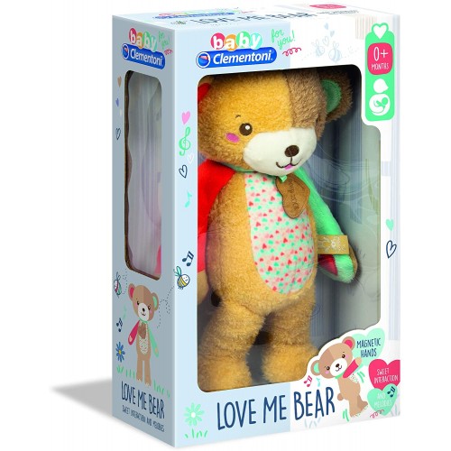 Clementoni Baby "Кадифено Мече - Love Me Bear" (0+ mes.)